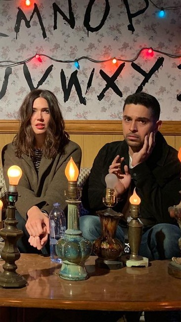 Mandy Moore, Wilmer Valderrama, Universal Studios Hollywood Halloween Horror Night, 2018